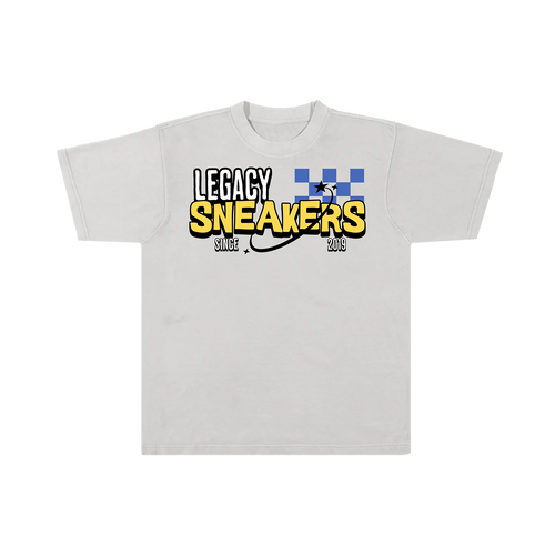 "CHECKER FLAG" Heavyweight Tee image 0