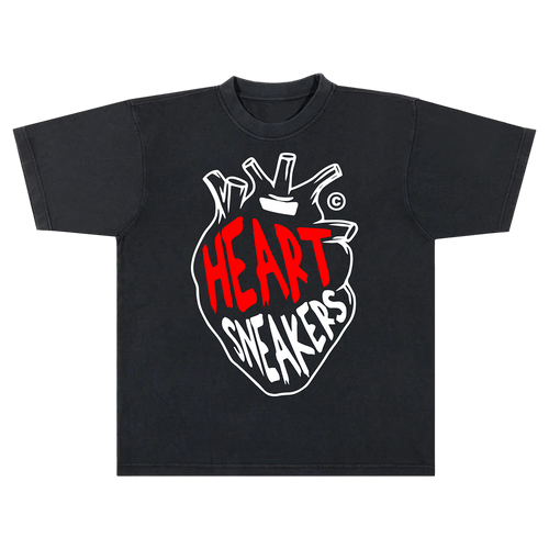 " I HEART SNKRS" Heavyweight Tee image 0