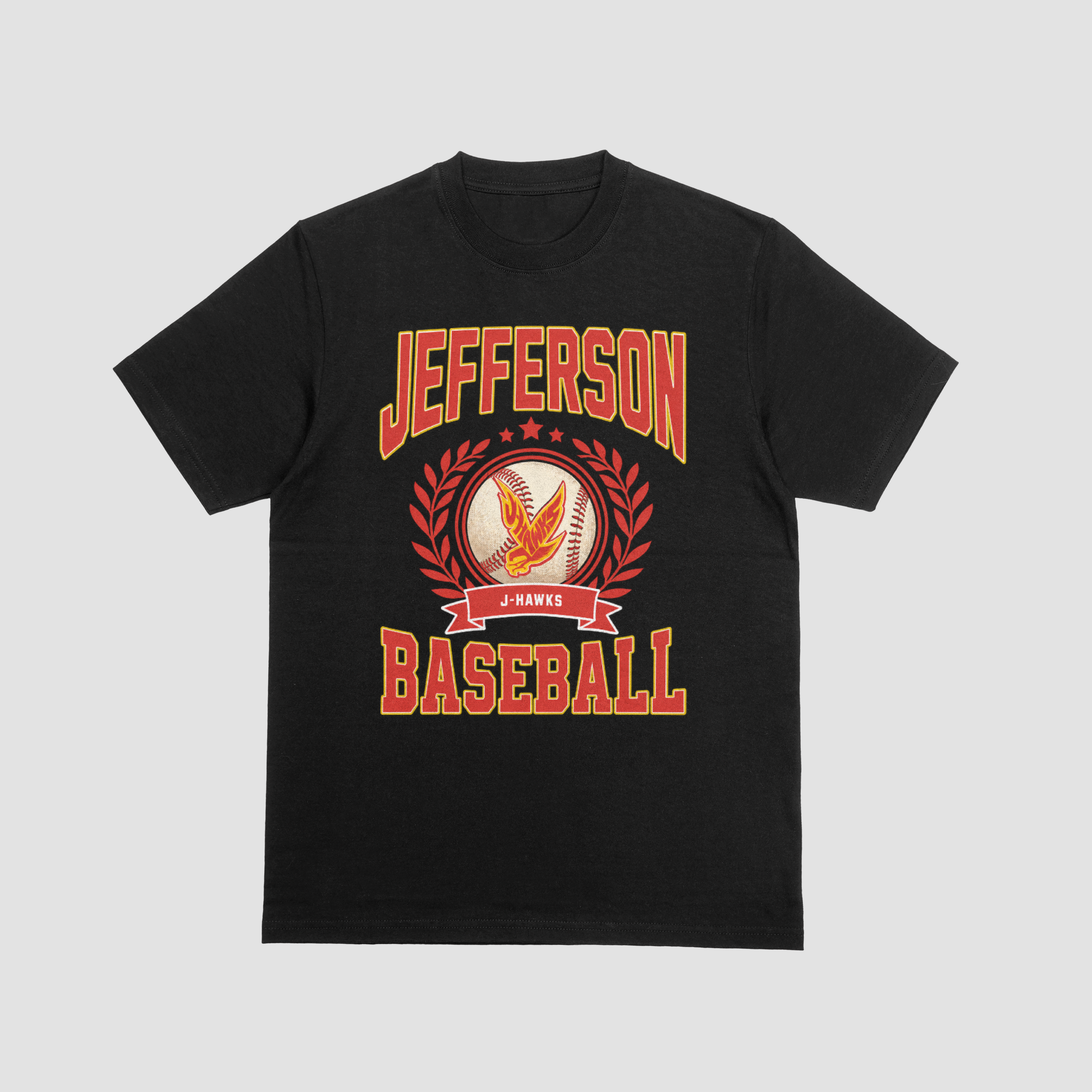 Jefferson "Scholar" Baseball Tee