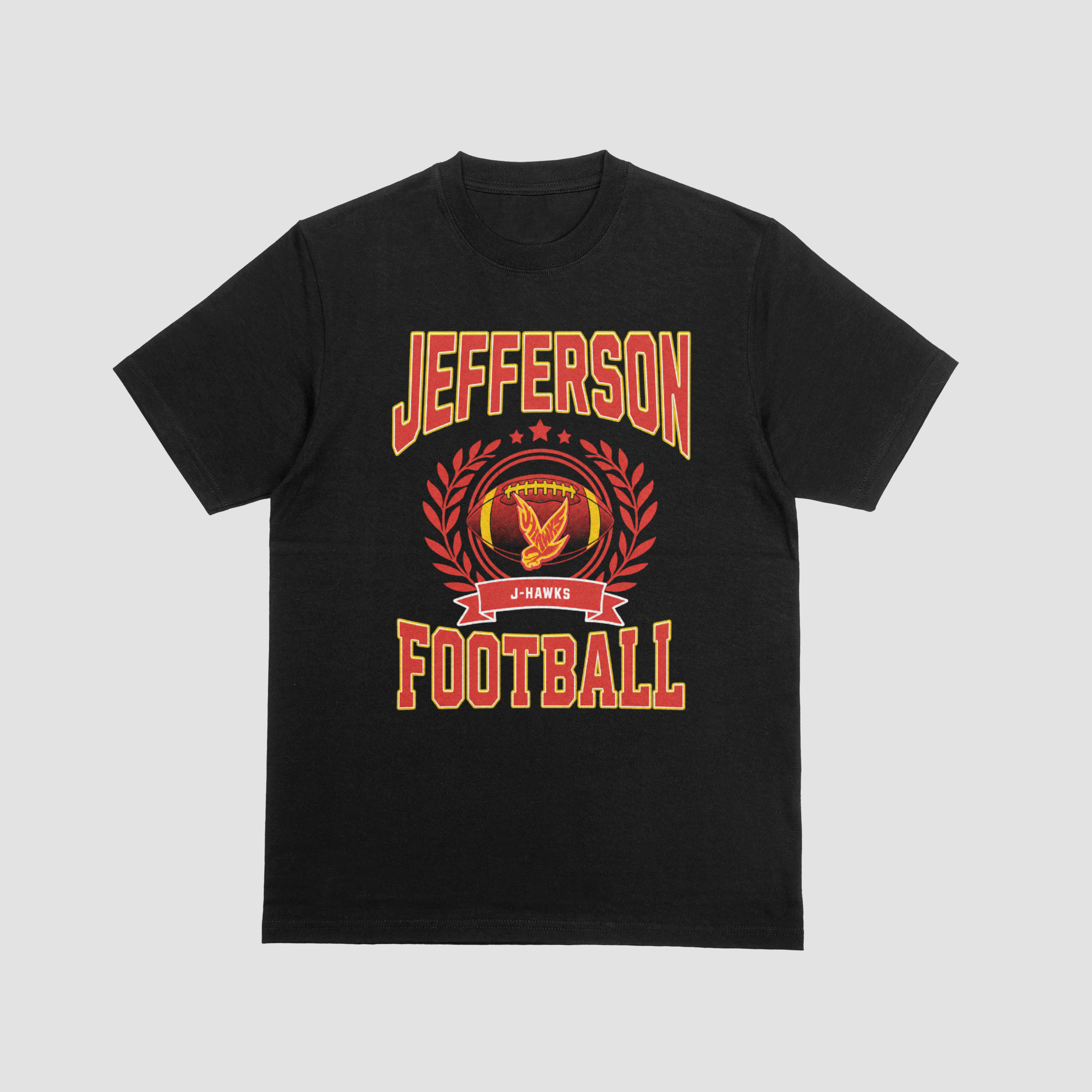 Jefferson "Scholar" Football Tee