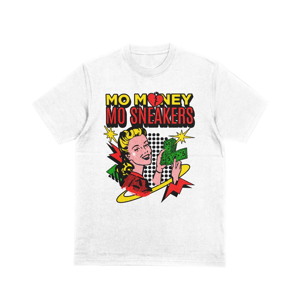 “Mo Money Mo Sneakers” Heavyweight Tee